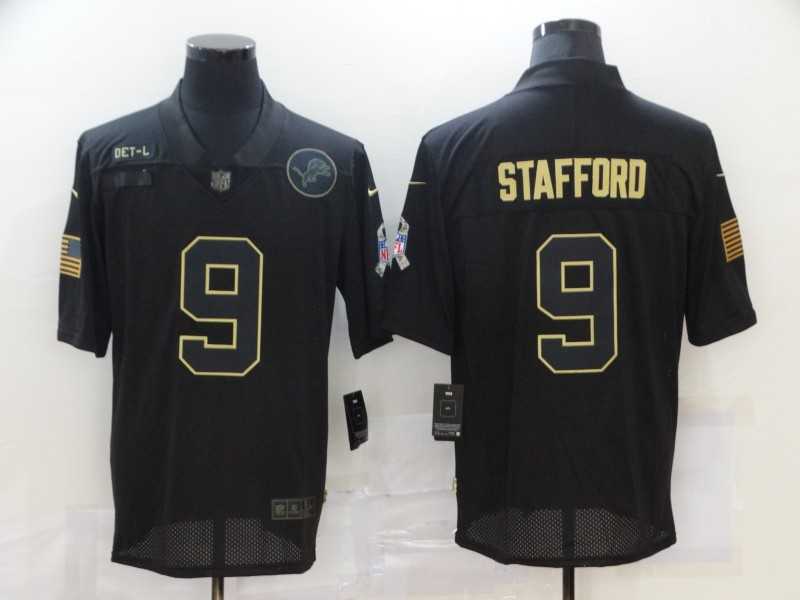 Nike Lions 9 Matthew Stafford Black 2020 Salute To Service Limited Jersey,We sell and wholesale Nike Lions 9 Matthew Stafford Black 2020 Salute To Service Limited Jersey on line form chian!